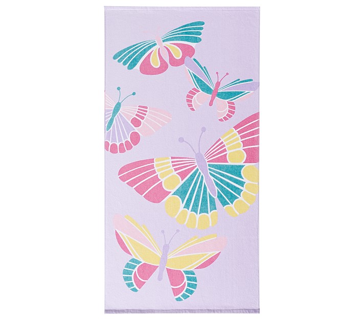 Mini Beach Towel Butterfly