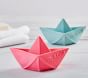Oli &#38; Carol Origami Boat Teethers