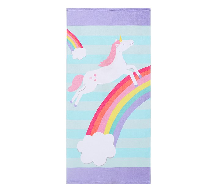 Classic Unicorn Kid Beach Towel