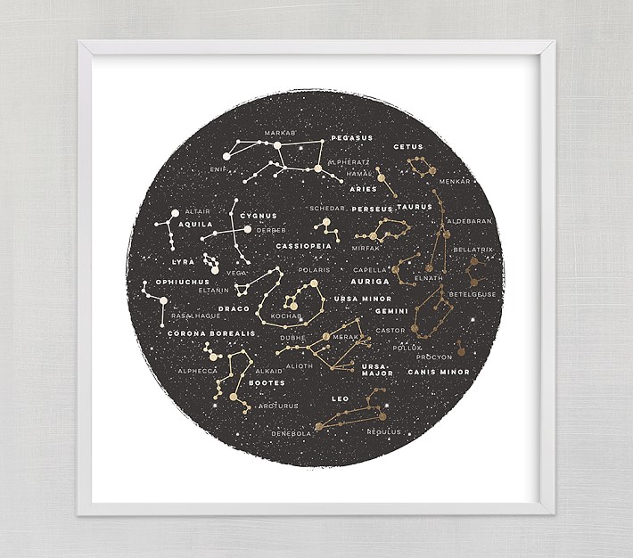Minted&#174 Constellation Map Wall Art by Jessie Sturey
