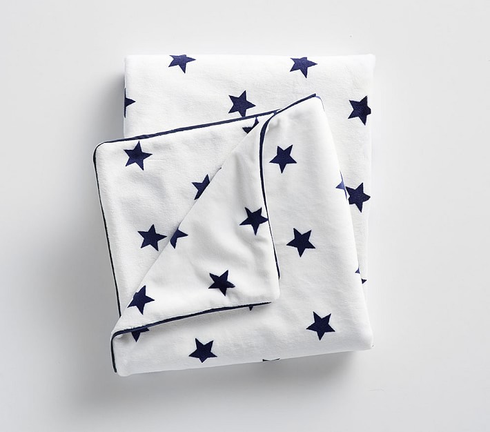 Star Chamois Baby Blanket
