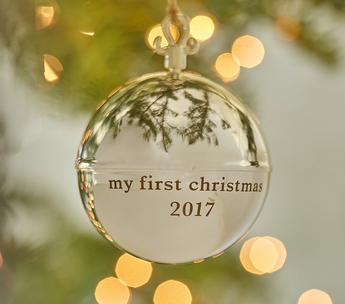 Personalized Metal Music Ball Ornament