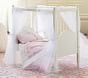 Doll Canopy Bed &#38; Pink Floral Bedding