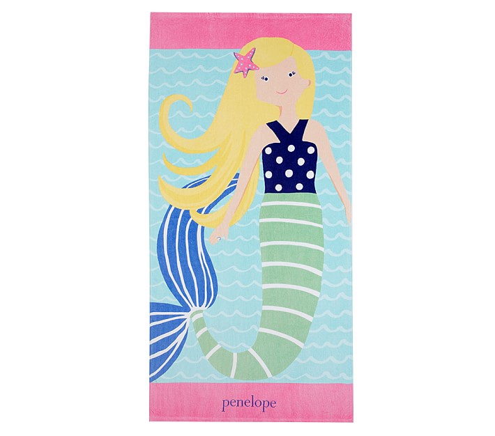 Mermaid Mini Beach Towel Spring18