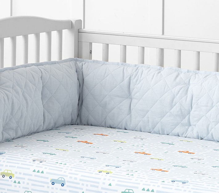 Aiden Car Crib Fitted Sheet