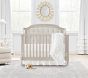 Ruffle European Linen Crib Skirt