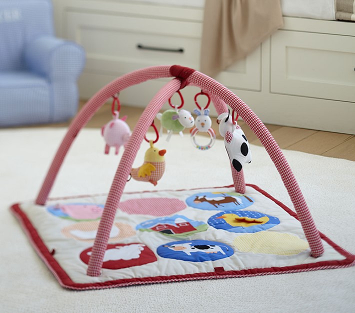 Skip Hop Farmyard Baby Activity Gym | Baby Toy | Pottery Barn Kids