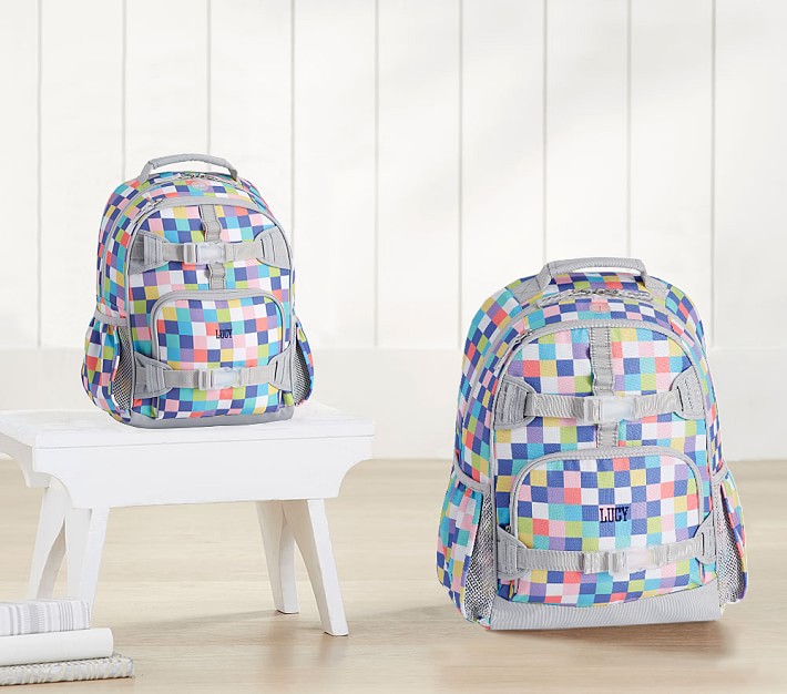 Mackenzie Bright Pixels Backpacks