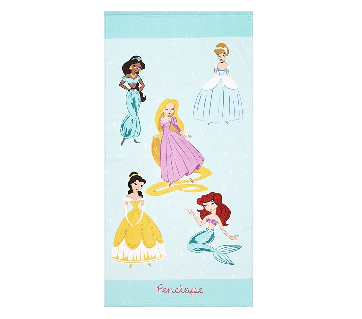 Disney Princess Characters Baby Beach Towel