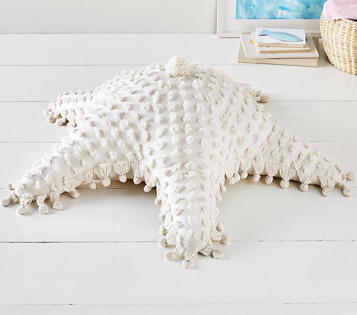 Crochet Starfish Pouf