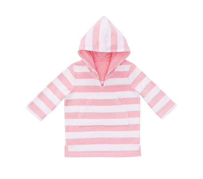Stripe Baby Cover Up Pink