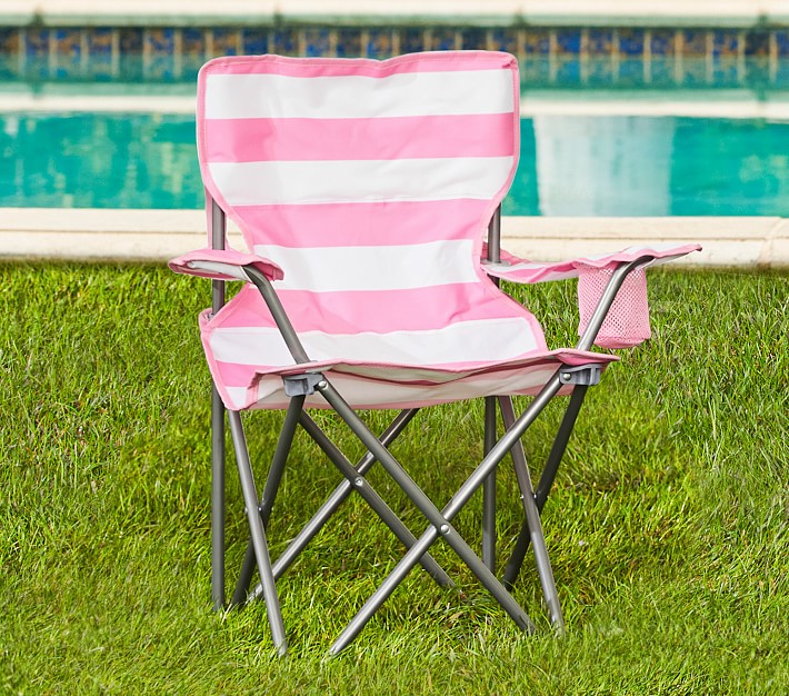 Pink Rugby Stripe Freeport Chairs