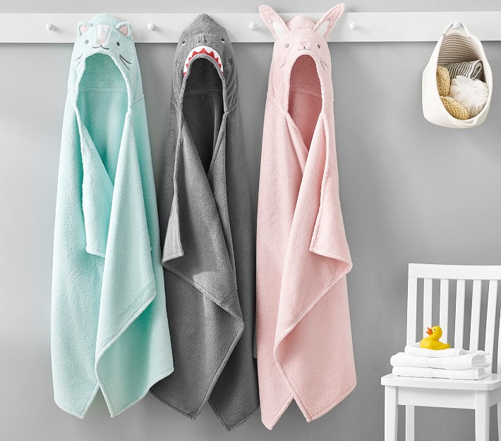 Cozy Critter Kid Hooded Towels