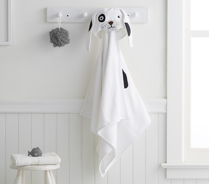 Dalmatian Kid Hooded Towel