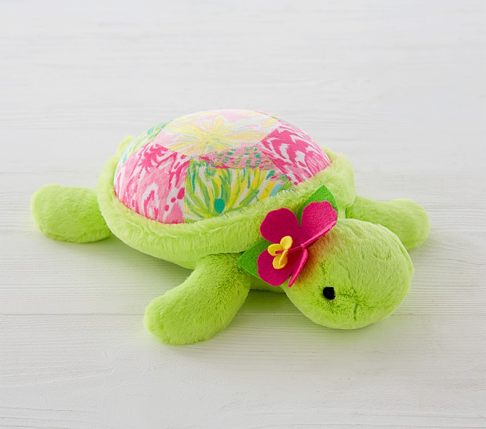Lilly Pulitzer Turtle Plush In Cheek To Cheek