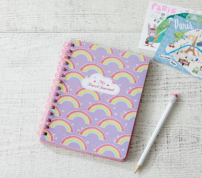Lavender Rainbow Travel Journal