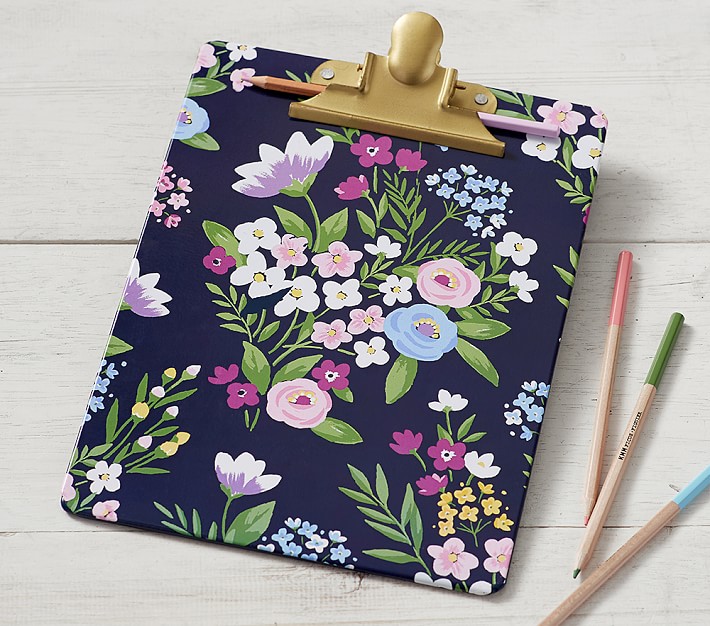 Floral Clipboard