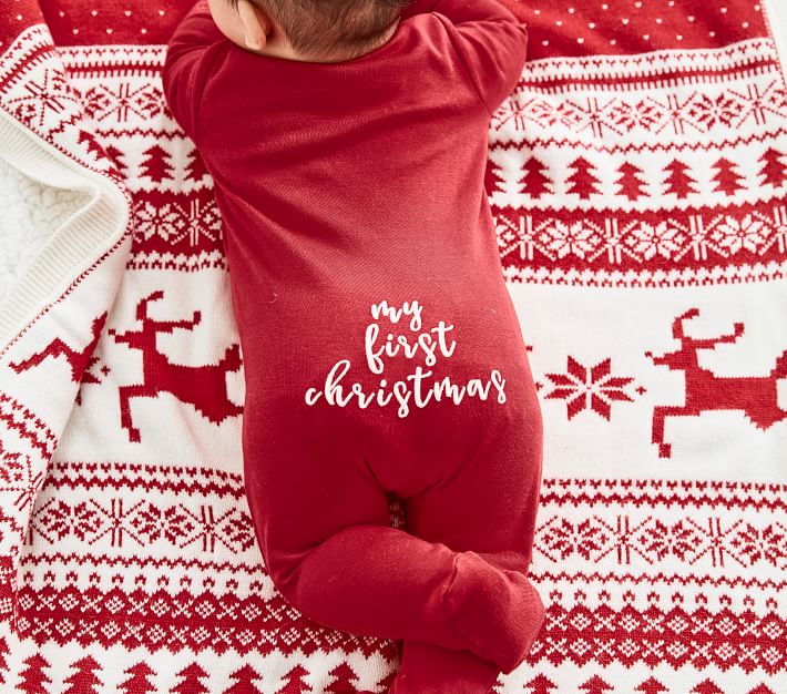 My first hot sale christmas jammies