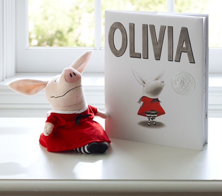Olivia Book &amp; Plush Set by Ian Falconer