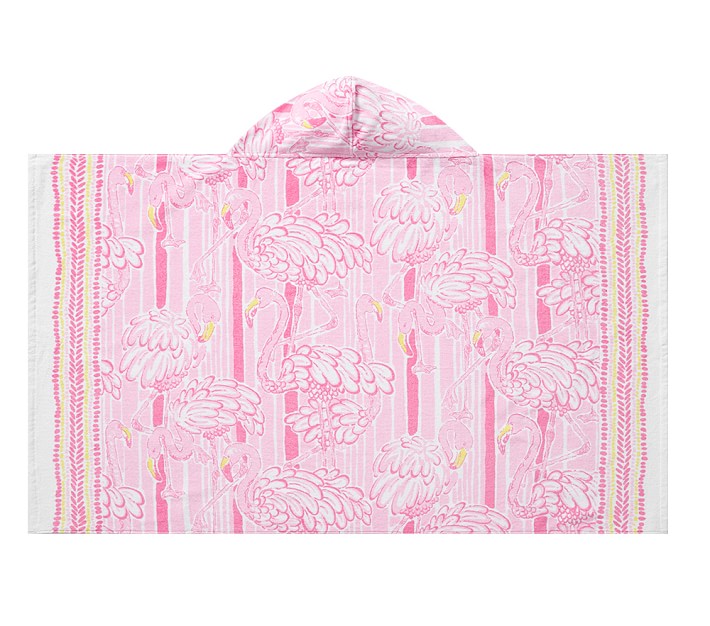 Lilly Pulitzer Flamingo Beach Hooded Towel