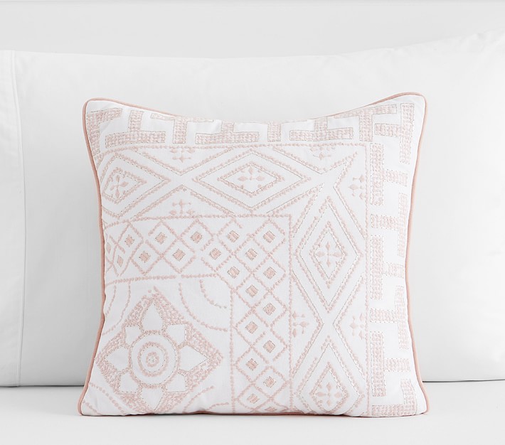 Nellie Embroidered Pillow