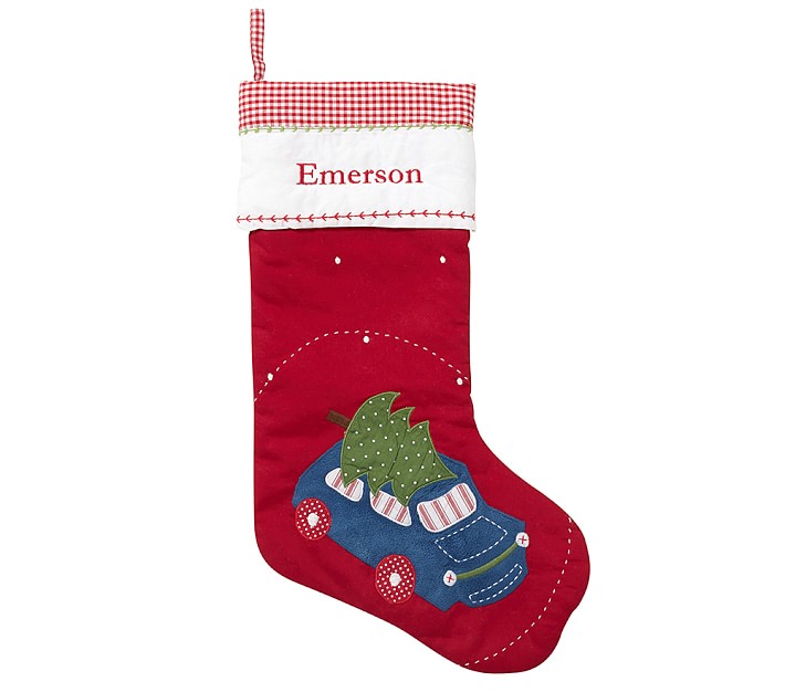 Car Quilted Stocking