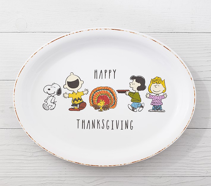 Peanuts&#174; Thanksgiving Platter