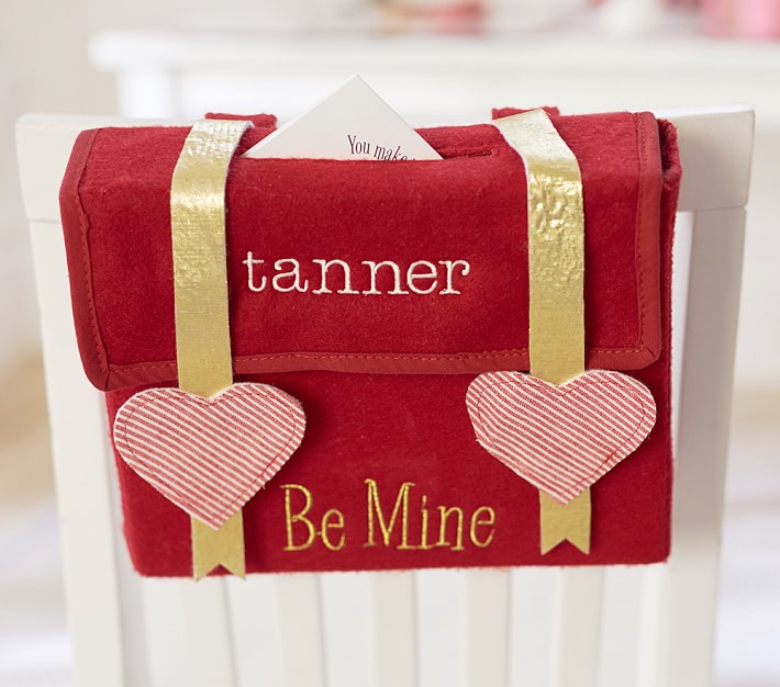 Valentine's Day Red Love Letters Chairbacker