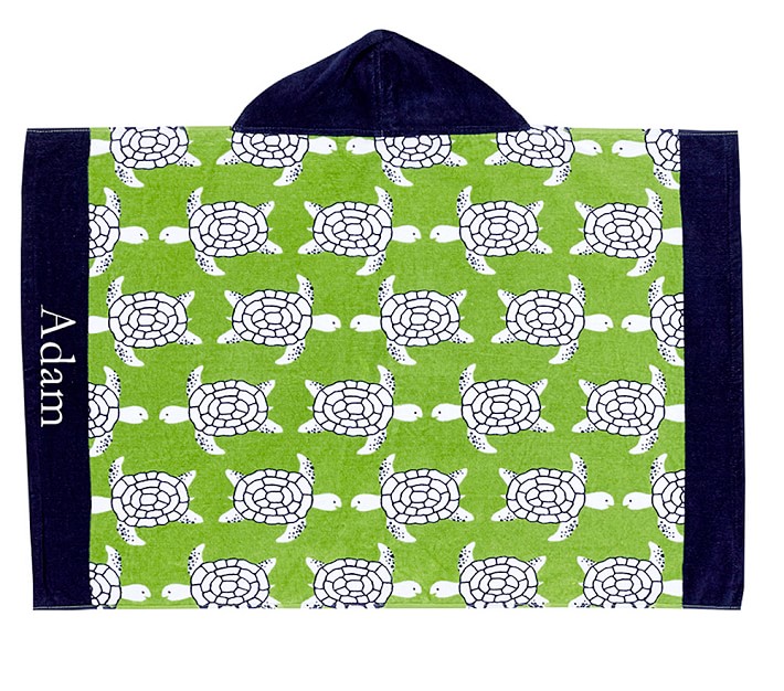 Cape Cod Turtle Baby Hooded Towel