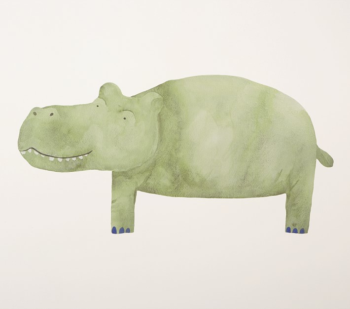 Hippo Wall Decal