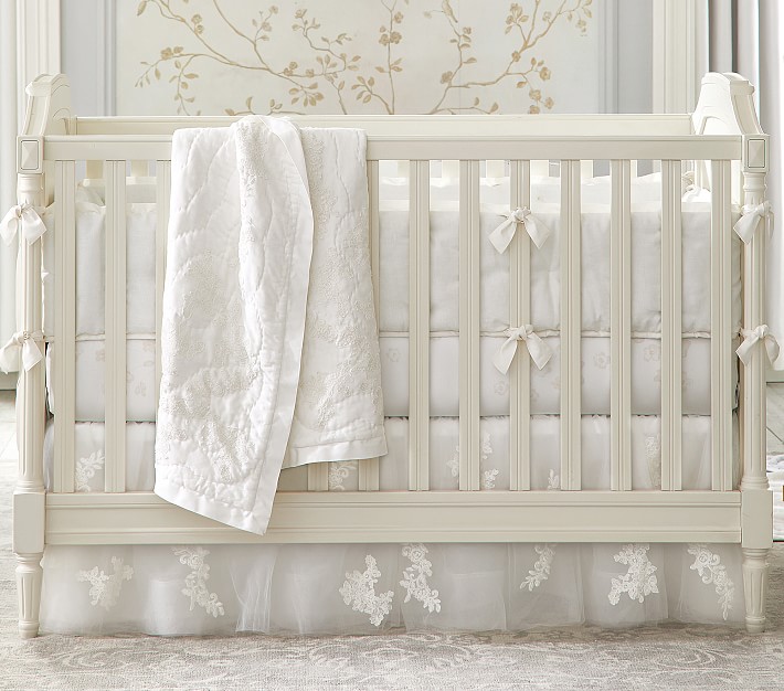 Monique Lhuillier Ivory Baby Bedding Sets