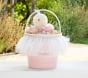 Pink Feather  Pretty Easter Bucket