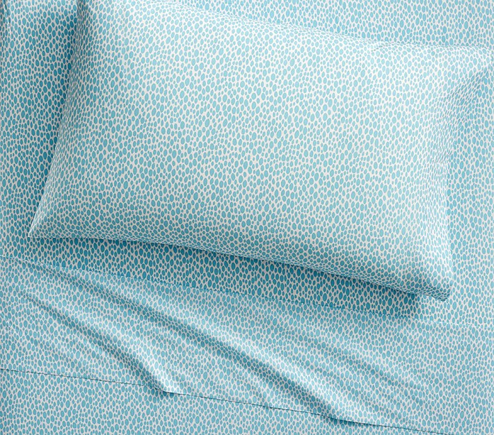 Pebble Dot Organic Sheet Set &amp; Pillowcases