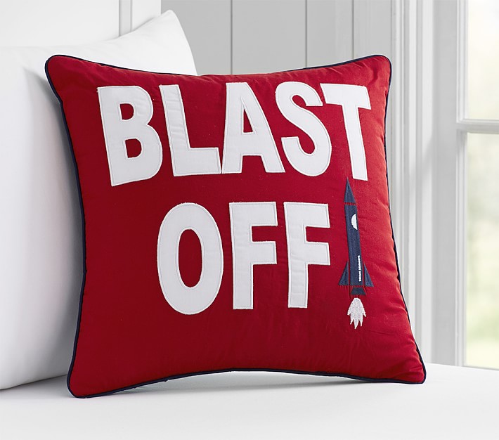 Blast Off Pillow