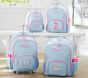 Fairfax Aqua&#47;Pink Backpacks