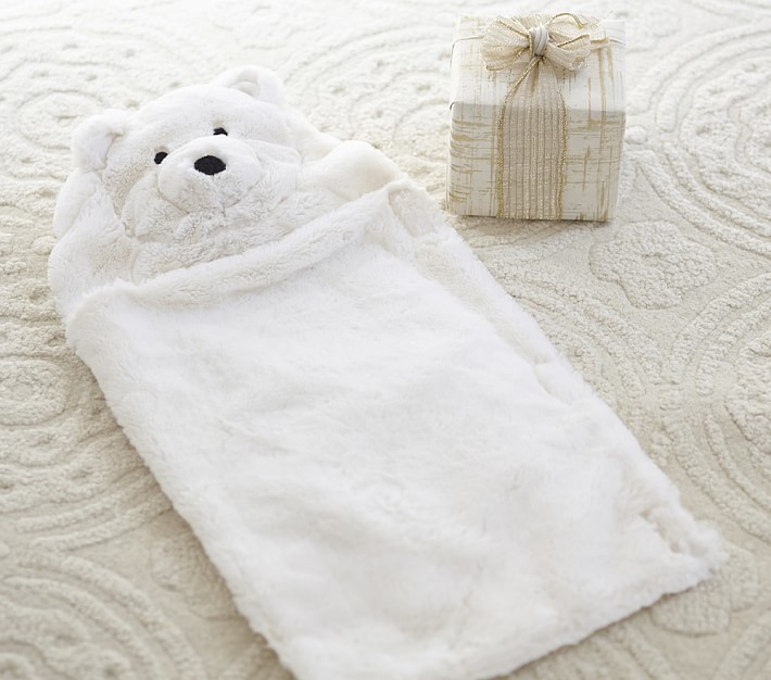 Ivory Bear Doll Sleeping Bag