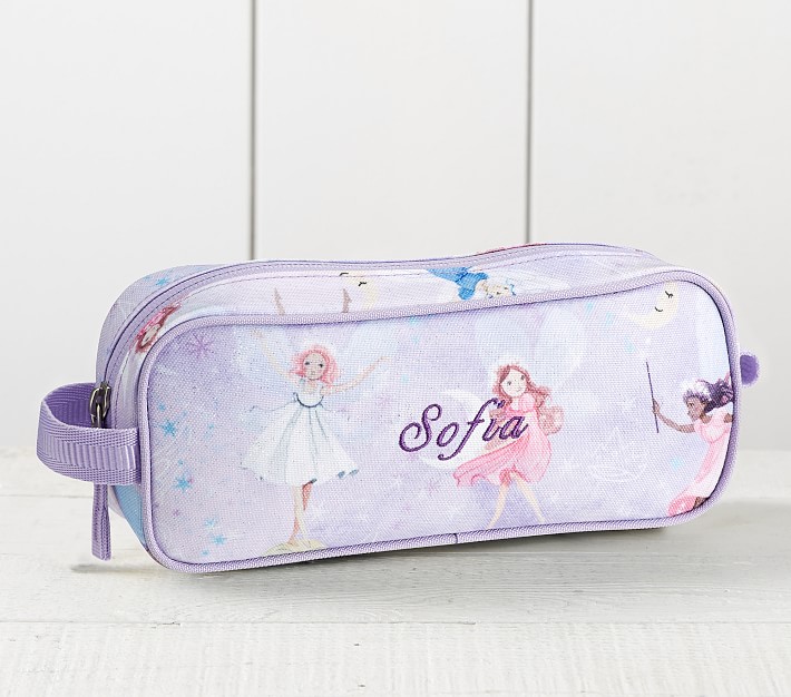 Mackenzie Lavender Magical Shimmer Fairies Pencil Case