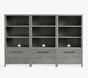 Charlie 3 x 3 Bookcase With Drawers
