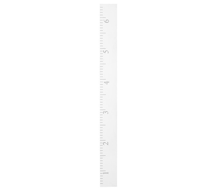 Personalized White Growth Chart