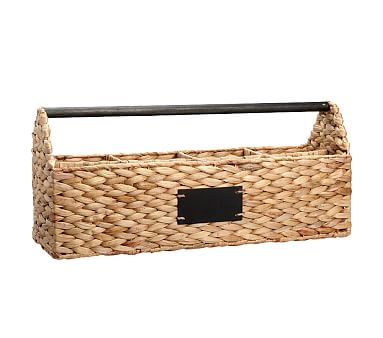 Chandler Woven Large Caddy with Chalkboard