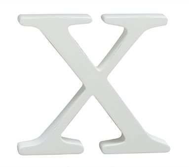 Lowercase Letter, X