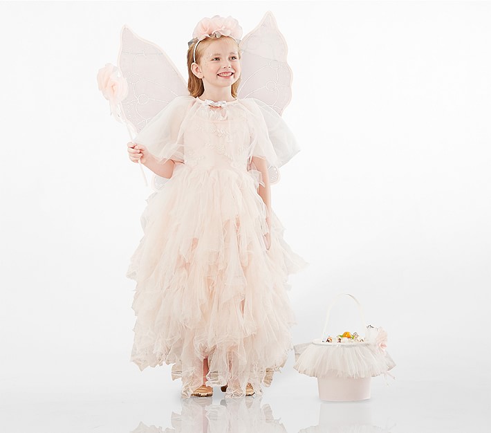 Kids Monique Lhuillier Blush Fairy Halloween Costume Set