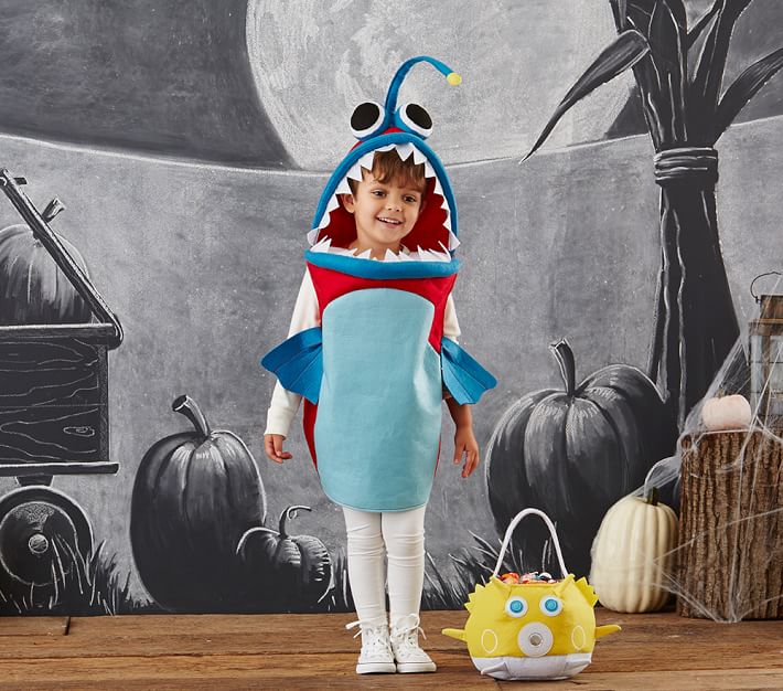 Kids Angler Fish Halloween Costume