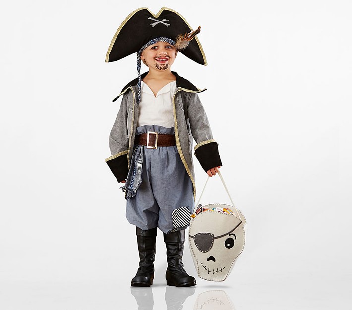 Over-the-Top Blue Pirate Halloween Costume