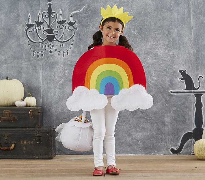 Kids Rainbow Halloween Costume