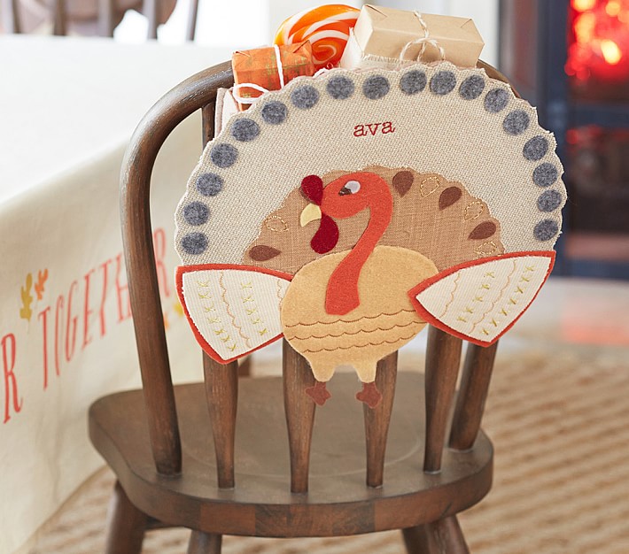 Thanksgiving Turkey Chairbacker