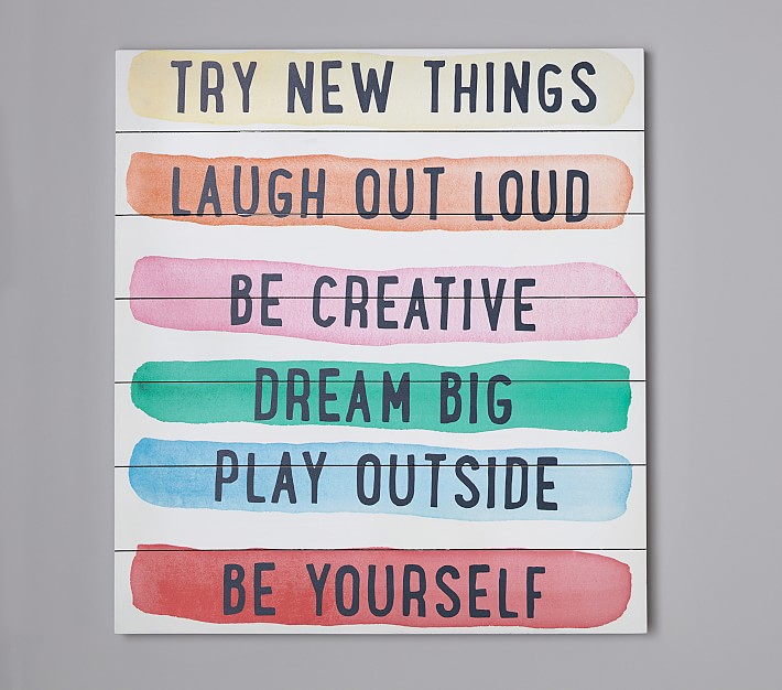 Try New Things Wall Art