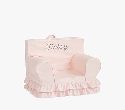 My First Anywhere Chair®, Dusty Blush Ruffle Slipcover Only