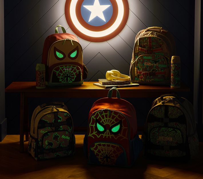 Mackenzie Marvel's Spider-Man Glow-in-the-Dark Backpacks