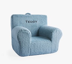 Kids Anywhere Chair®, Light Blue Cozy Sherpa